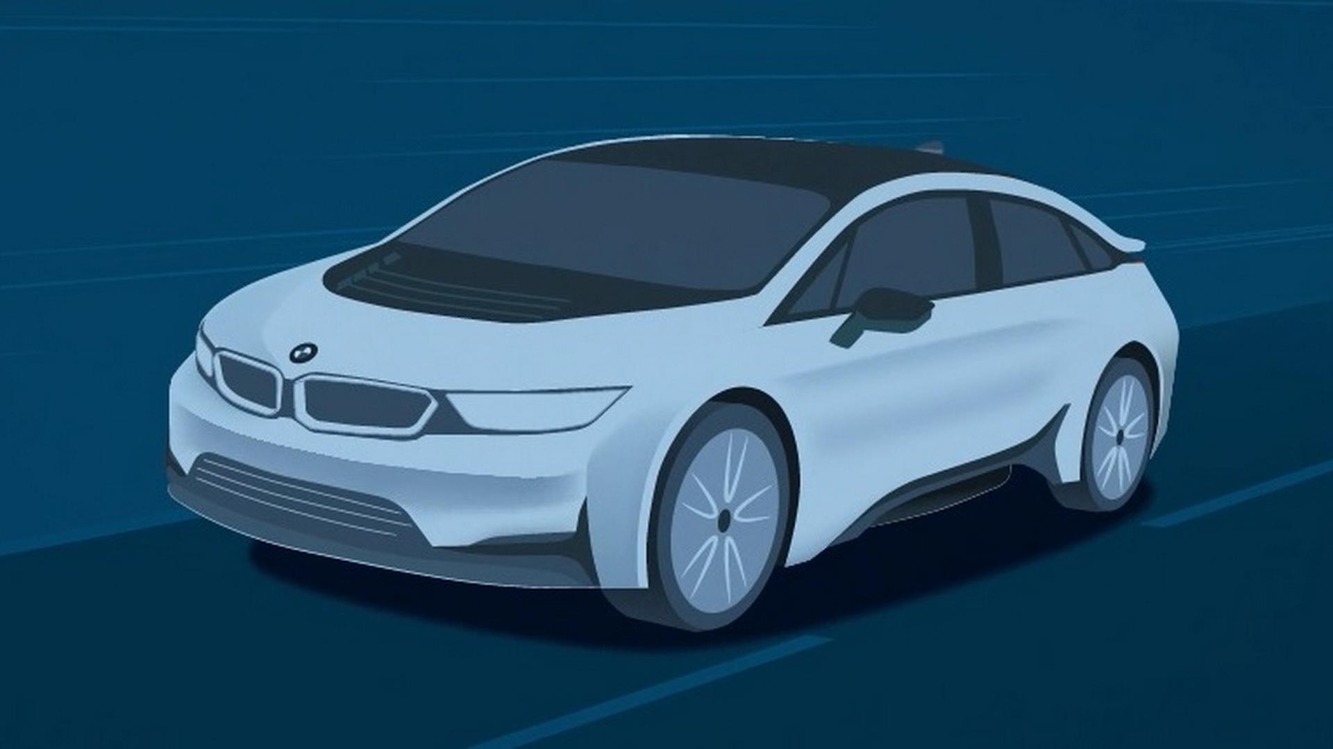 BMW i Concept Teaser Photos