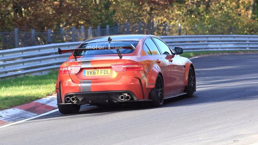 Jaguar XE SV Project 8 Nurburgring Spy Photos