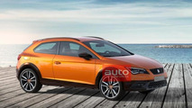 Seat Leon Cross Sport leaked official image / autoforum.cz