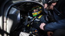 Bruno Senna testing the McLaren P1 GTR