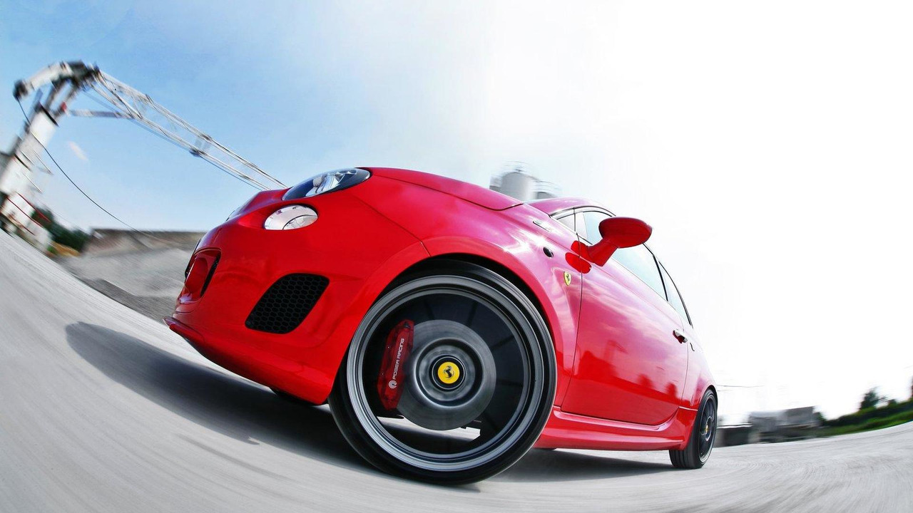 Fiat 500 Ferrari Dealers Edition With 268 Ps By Pogea Racing
