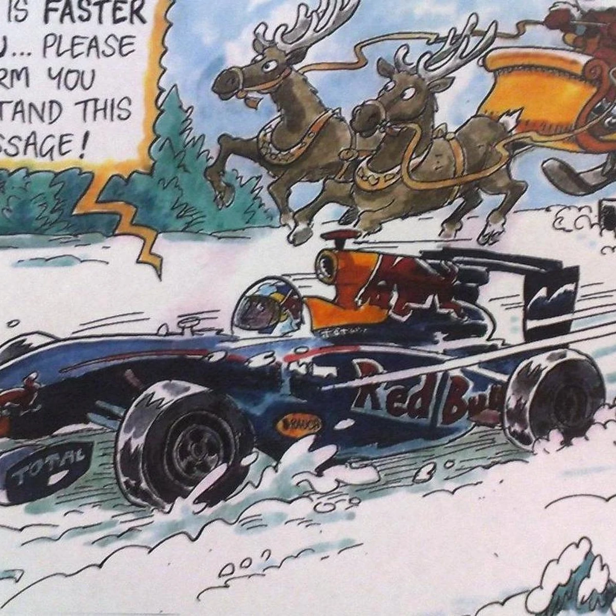 Red Bull Christmas Commercial 2022 Red Bull Wins Battle Of Funniest Xmas Card