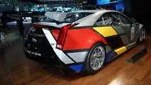 Cadillac CTS-V Racing Coupe live in Detroit 10.01.2011