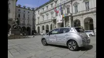 Una Nissan Leaf a Chiara Appendino