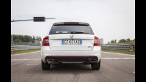 Skoda Octavia Wagon RS, la prova in pista