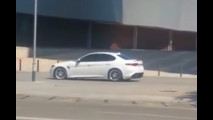 Alfa Romeo Giulia Quadrifoglio Verde, le riprese in Spagna