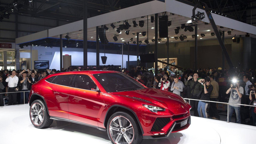 Lamborghini Urus SUV concept live in Beijing