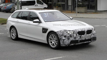 2013 BMW 5-Series Touring spy photo 29.10.2012 / Automedia