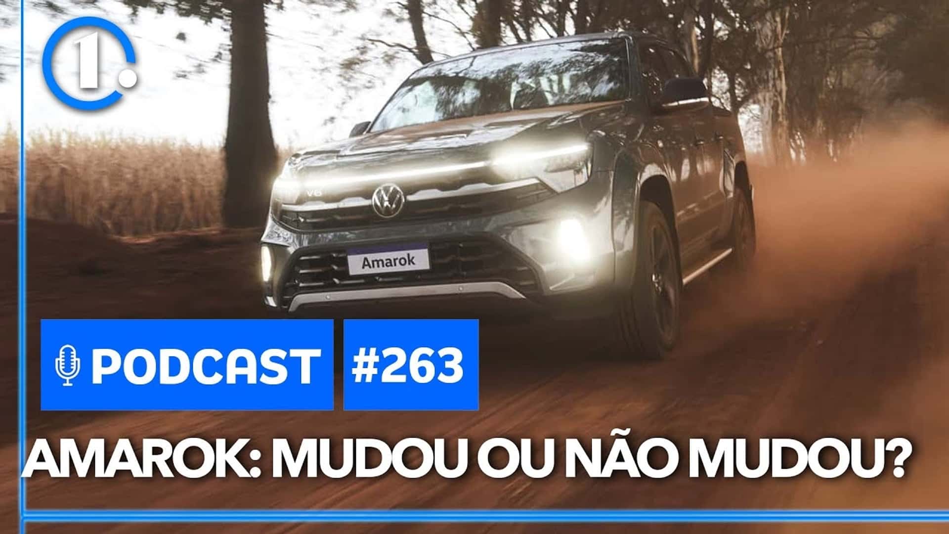 Motor1.com Podcast #263: Nova VW Amarok venderá mais ou fica onde está?