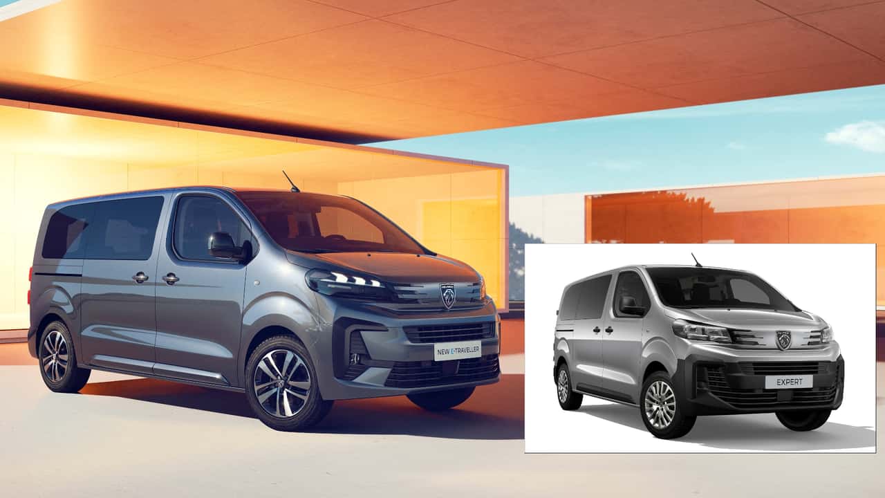 Peugeot E-Traveller und E-Expert Kombi