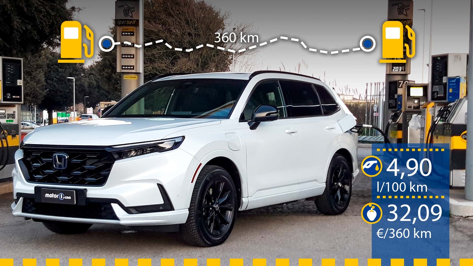 Honda CR-V e:PHEV 2024: prueba de consumo real