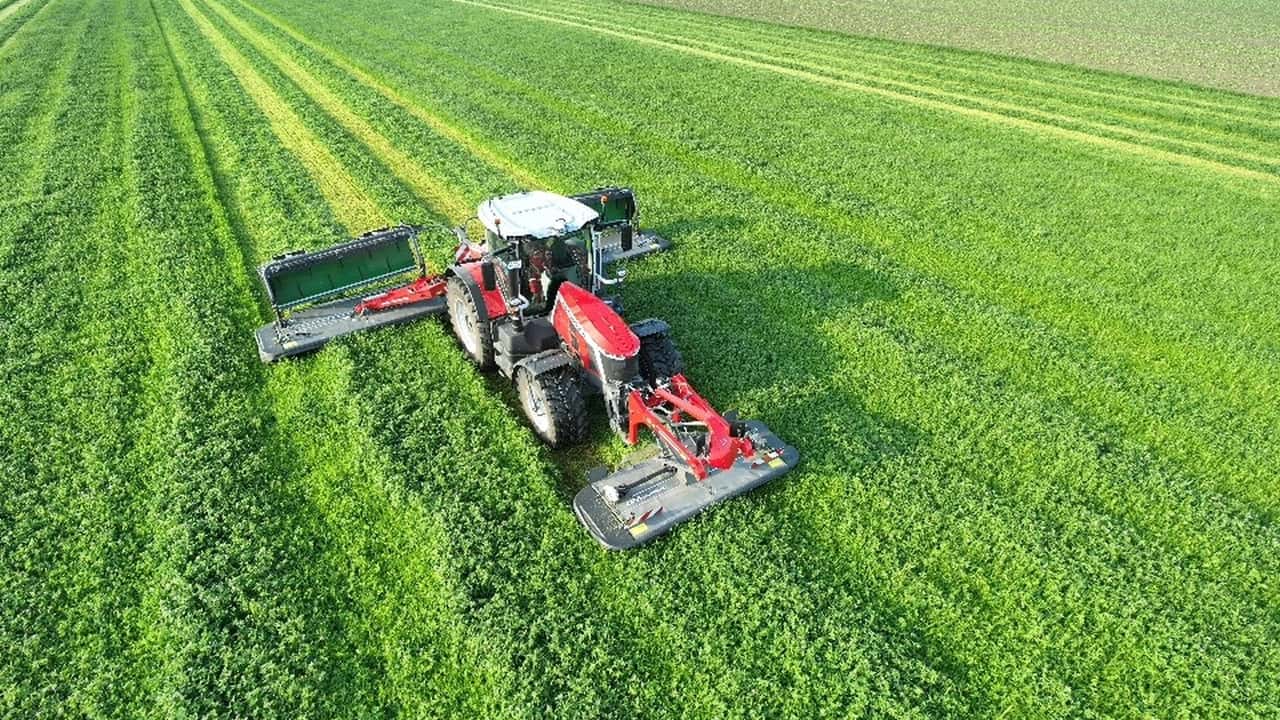 Massy Ferguson:  nuove falciatrici Butterfly e ranghinatori a doppio rotore