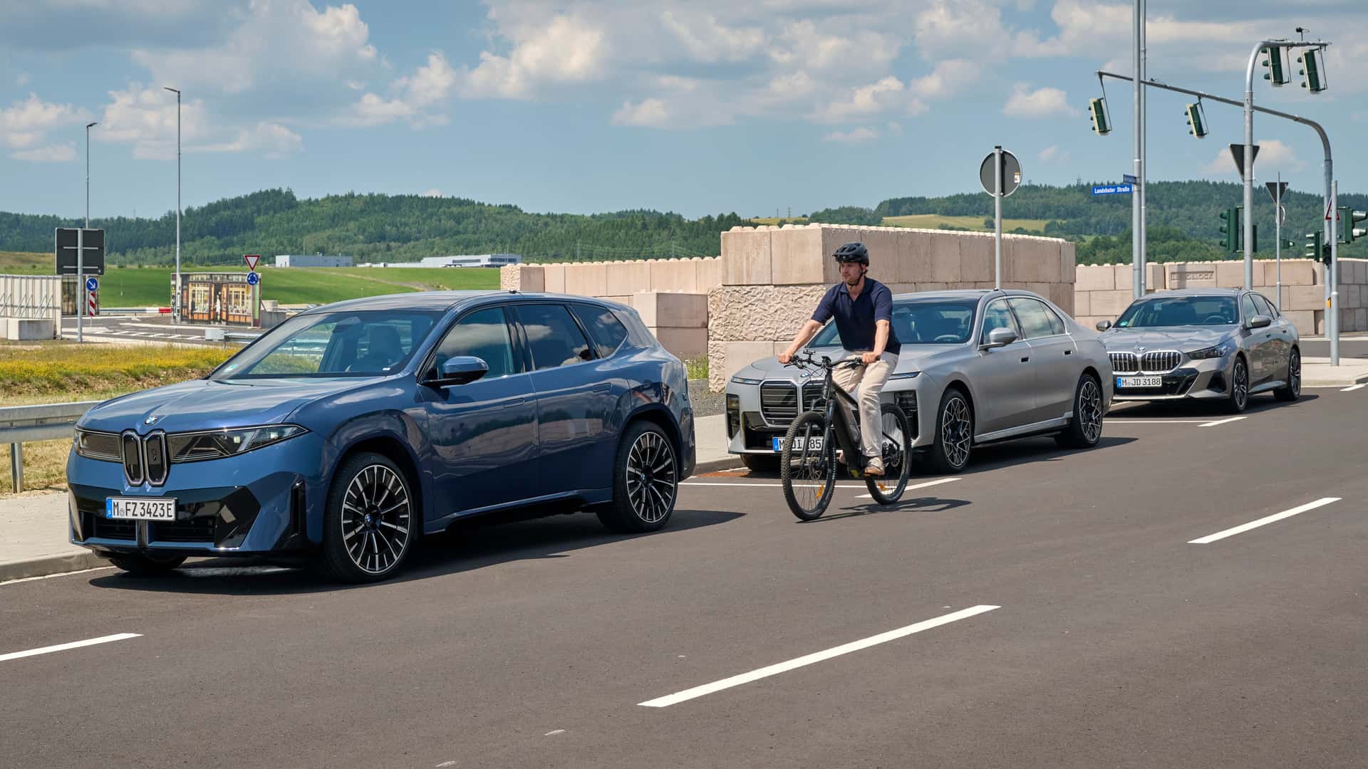 BMW’s iX3 Locks Doors Briefly To Stop Cyclist Collisions