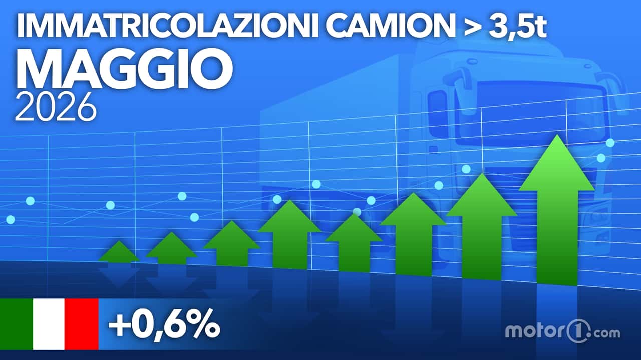 Mercato camion, maggio 2026 stabile: volano i trattori stradali