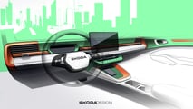 Skoda Epiq: Cockpit-Skizze