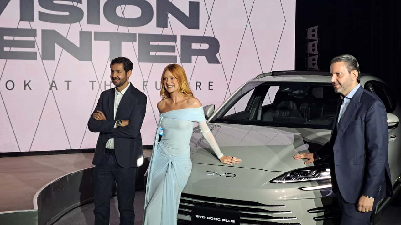 Evento da BYD em São Paulo na inauguração do Vision Center