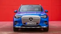 Mercedes GLC EQ Avantgarde (2026) in Klarblau Metallic: Das Exterieur