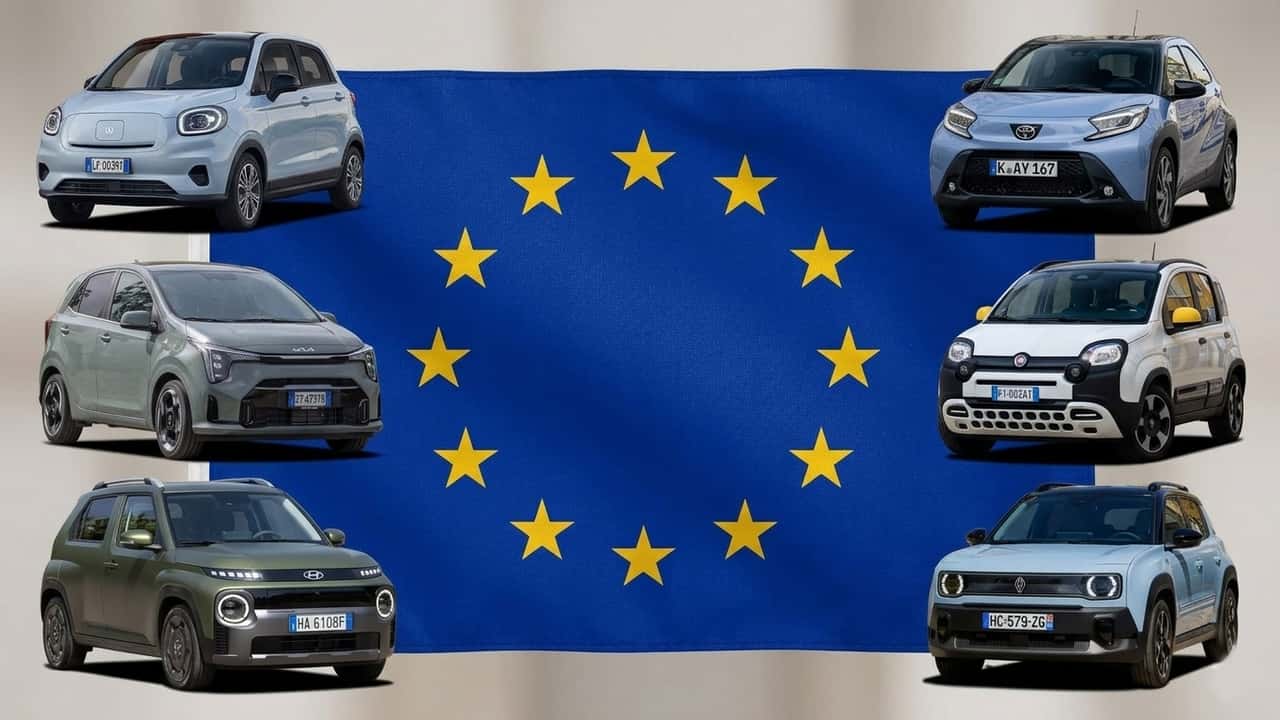 In Europa le city car tornano di moda con l'Italia in testa