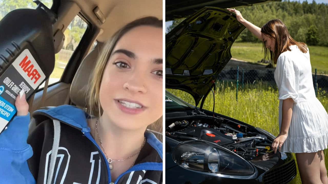 Woman’s Car Runs Out Of Power Steering Fluid