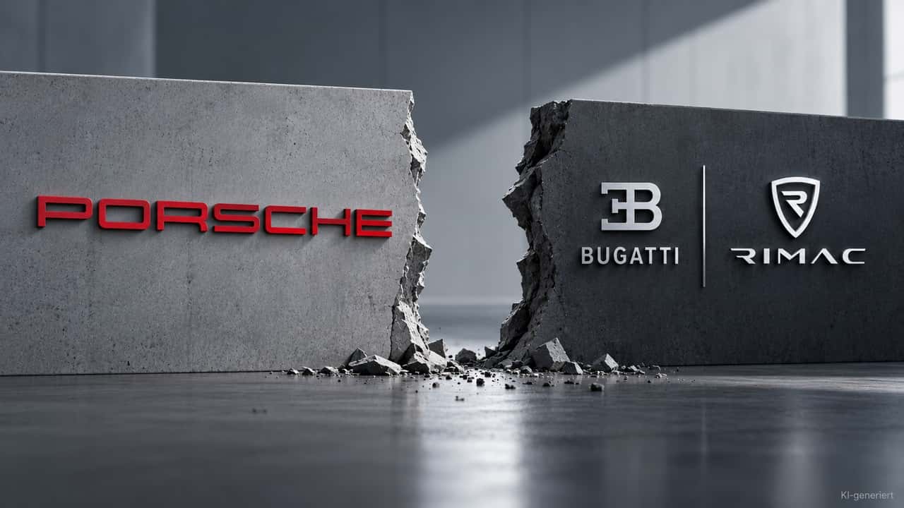 Porsche Bugatti Trennung