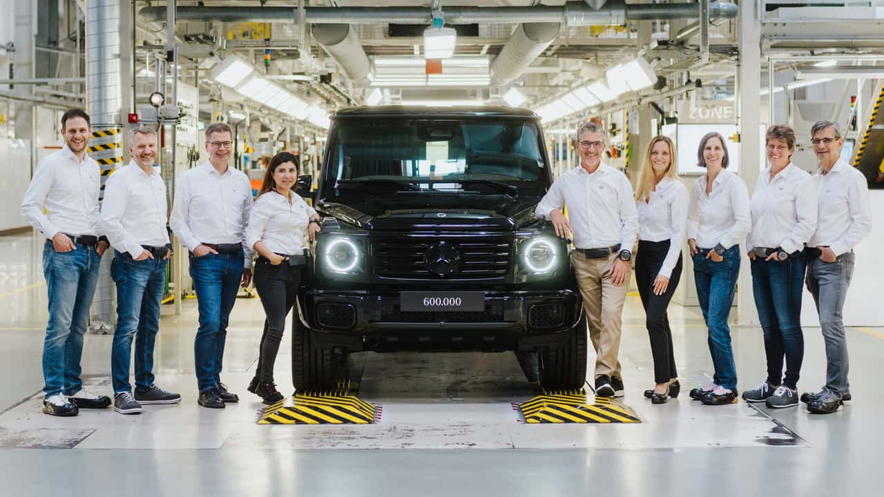 SUV mais antigo da Mercedes-Benz: Classe G atinge 600 mil unidades