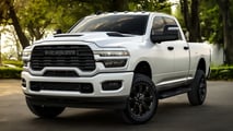 2026 Ram 2500 Black Express Front 3/4