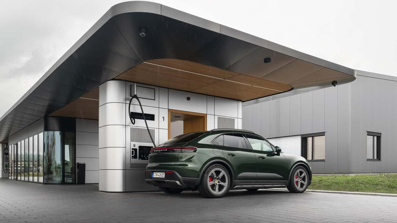 La stazione di ricarica premium di Porsche