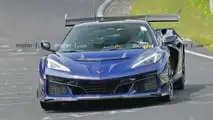 2026 Chevrolet C8 Corvette Zora spy shots undisguised exterior 14