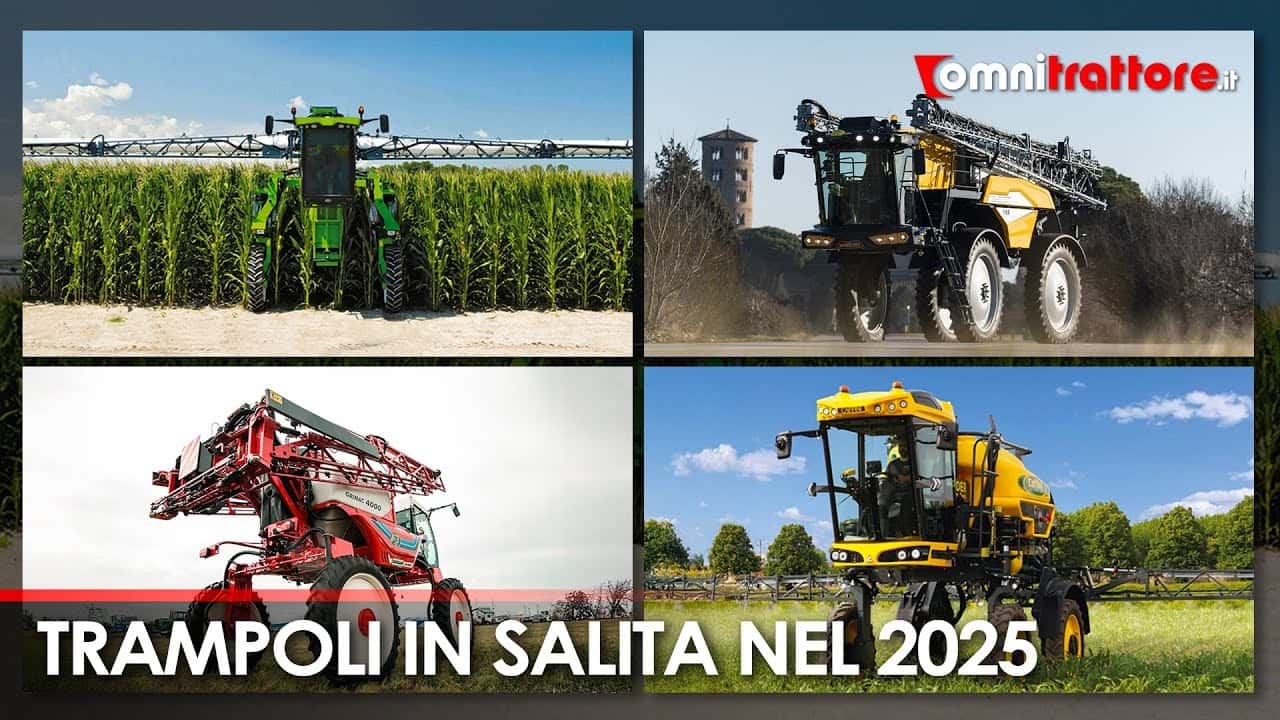 Irroratrici semoventi scavallanti: il 2025 è l'anno dei trampoli