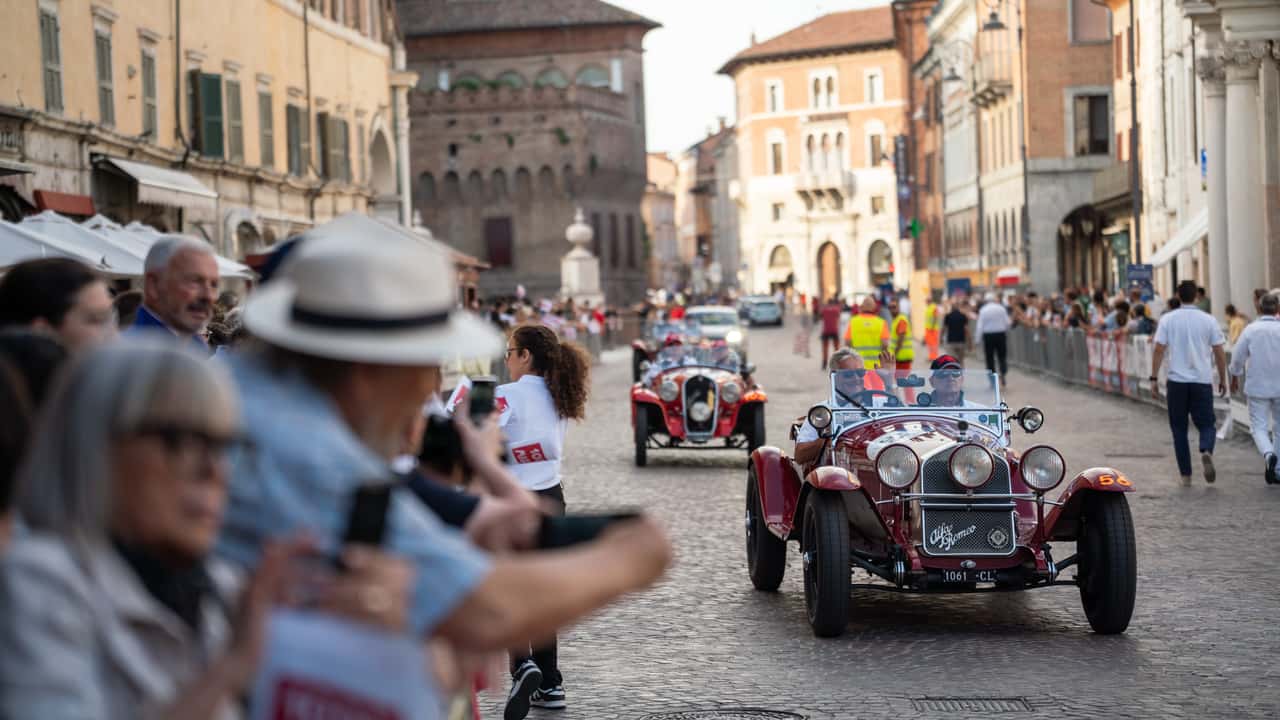 Le auto non sono la cosa più bella della 1000 Miglia