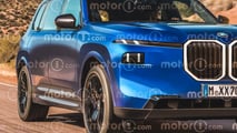 2028 BMW X7 Rendering by Motor1