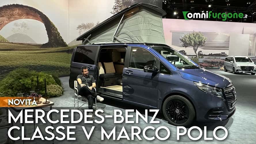 Mercedes-Benz, il nuovo Marco Polo diventa glamper