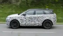 Range Rover Evoque restyling, le prime foto spia