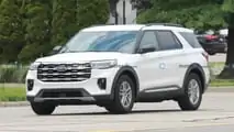 2024 Ford Explorer Active Front View Spy Photo