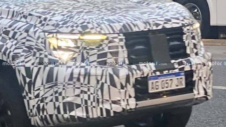 Volkswagen Amarok (Fotos espía del restyling 2024 - Argentina)