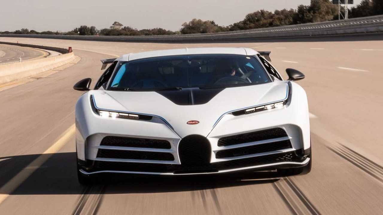 Финальные тесты Bugatti Centodieci