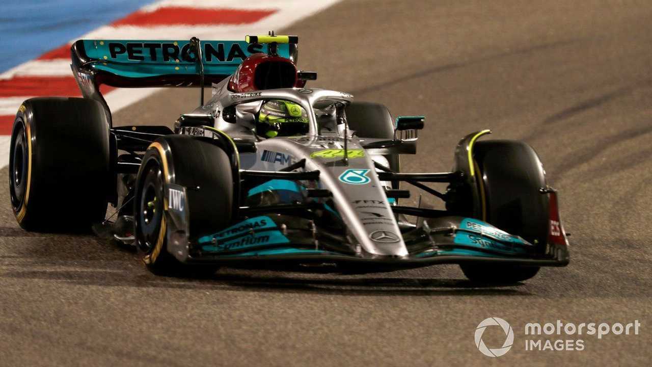 Lewis Hamilton at Bahrain GP 2022