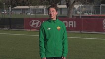 L'invito a partecipare delle calciatrici della AS Roma femminile