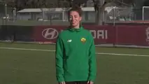 L'invito a partecipare delle calciatrici della AS Roma femminile