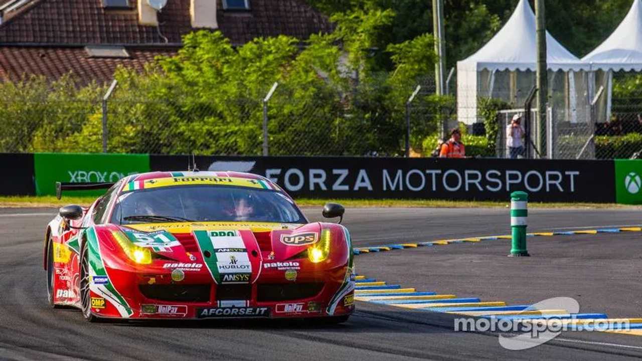 Giancarlo Fisichella y Ferrari GT