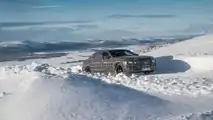 BMW i7 2023 en Arjeplog, Suecia
