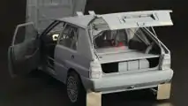 Lancia Delta HF Integrale, il modellino di Italeri