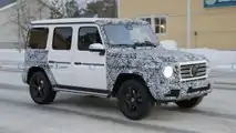 Mercedes-Benz G-Klasse Facelift-Spionagefoto