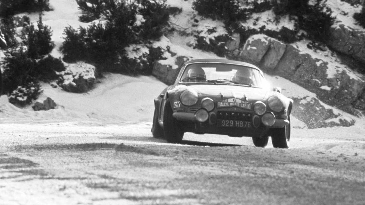 Alpine A110 на Ралли Монте-Карло. Первая половина 1960-х