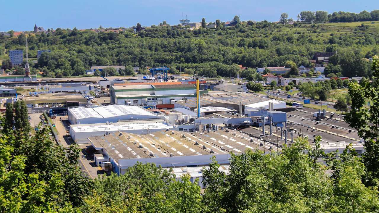 La fabbrica Alpine di Dieppe
