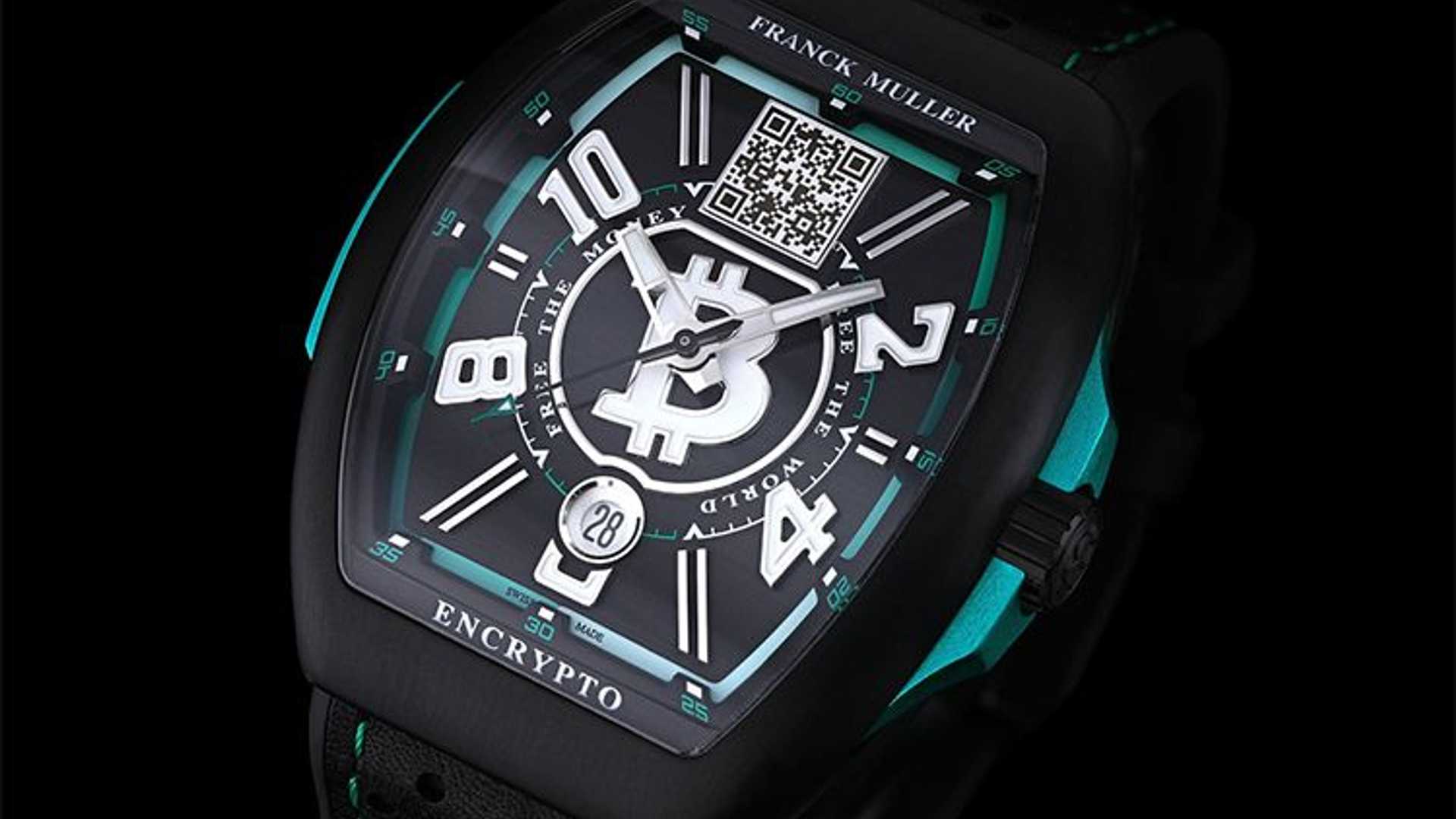 Safely Store Your Bitcoin With Franck Muller's Vanguard Encrypto Watch