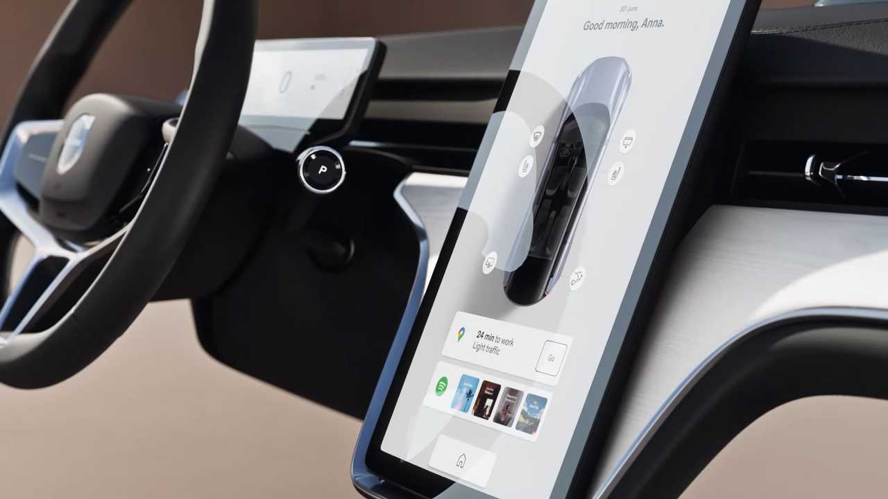 L'intérieur du Volvo EX90