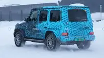 Mercedes-Benz EQG Spy Photos