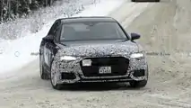 Audi A6 Facelift (2023) auf neuen Erlkönigbildern vom Dezember 2022
