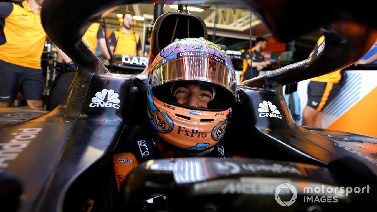 Daniel Ricciardo at Mexican GP 2022
